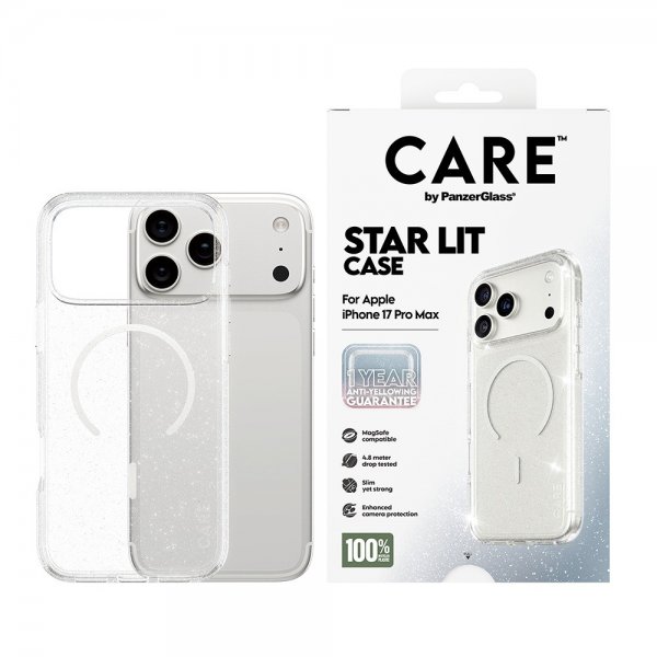 CARE by PanzerGlass iPhone 17 Pro Max Skal Star Lit MagSafe