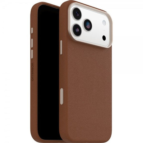 Otterbox iPhone 17 Pro Max Skal Symmetry Cactus Leather MagSafe Desert Saddle