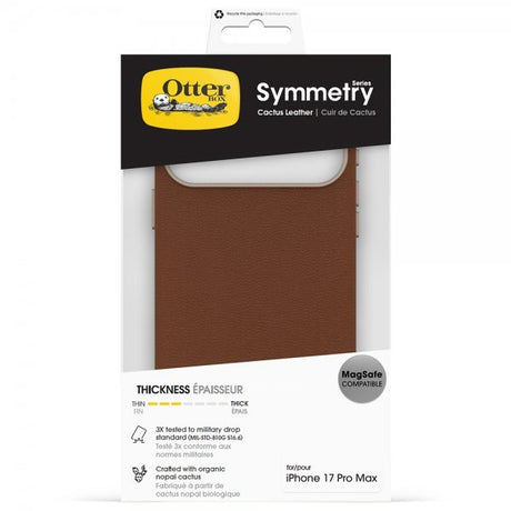 Otterbox iPhone 17 Pro Max Skal Symmetry Cactus Leather MagSafe Desert Saddle