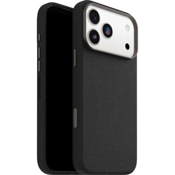 Otterbox iPhone 17 Pro Max Skal Symmetry Cactus Leather MagSafe Noir Ash