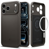 Spigen iPhone 17 Pro Max Skal Thin Fit MagFit Gunmetal