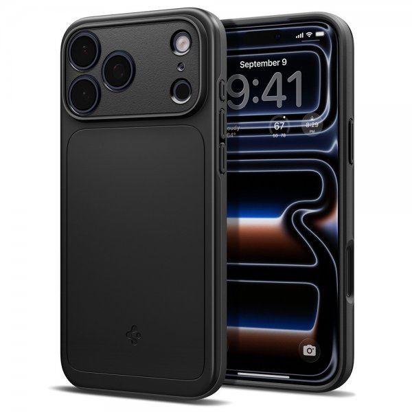 Spigen iPhone 17 Pro Max Skal Thin Fit MagFit Svart