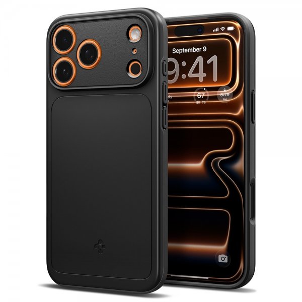 Spigen iPhone 17 Pro Max Skal Thin Fit MagFit Svart
