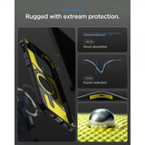 Spigen iPhone 17 Pro Max Skal Tough Armor T MagFit Gunmetal