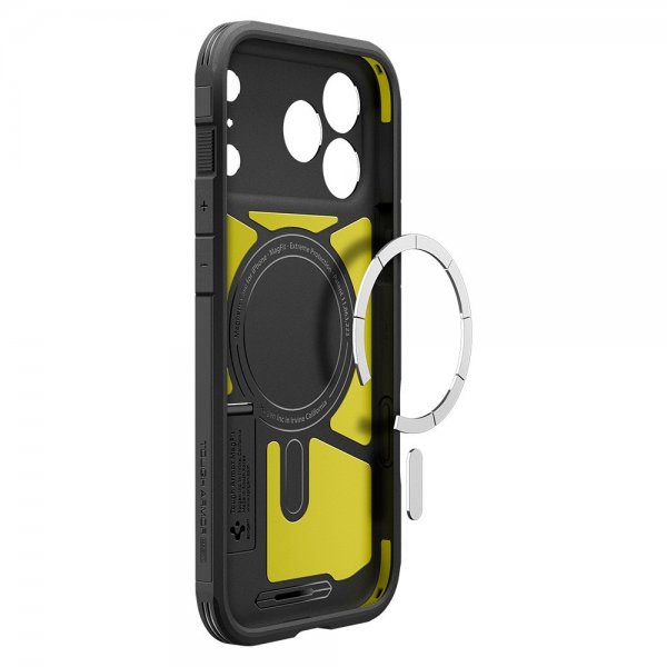 Spigen iPhone 17 Pro Max Skal Tough Armor T MagFit Svart