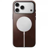 Nomad iPhone 17 Pro Max Skal Traditional Leather Case Horween Rustic Brown