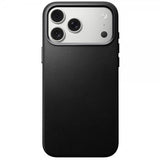 Nomad iPhone 17 Pro Max Skal Traditional Leather Case Svart