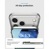 Spigen iPhone 17 Pro Max Skal Ultra Hybrid Crystal Clear