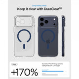 Spigen iPhone 17 Pro Max Skal Ultra Hybrid MagFit Clear Deep Blue