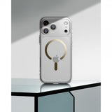 Spigen iPhone 17 Pro Max Skal Ultra Hybrid MagFit Clear Gold