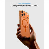Spigen iPhone 17 Pro Max Skal Ultra Hybrid MagFit Clear Orange