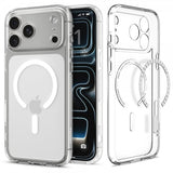 Spigen iPhone 17 Pro Max Skal Ultra Hybrid MagFit Clear White
