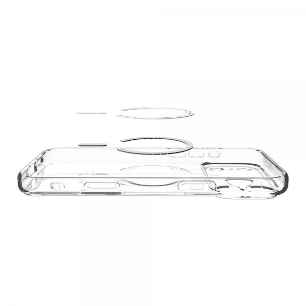 Spigen iPhone 17 Pro Max Skal Ultra Hybrid MagFit Clear White
