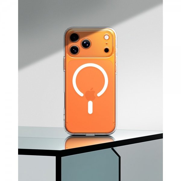 Spigen iPhone 17 Pro Max Skal Ultra Hybrid MagFit Clear White