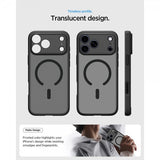 Spigen iPhone 17 Pro Max Skal Ultra Hybrid MagFit Frost Black