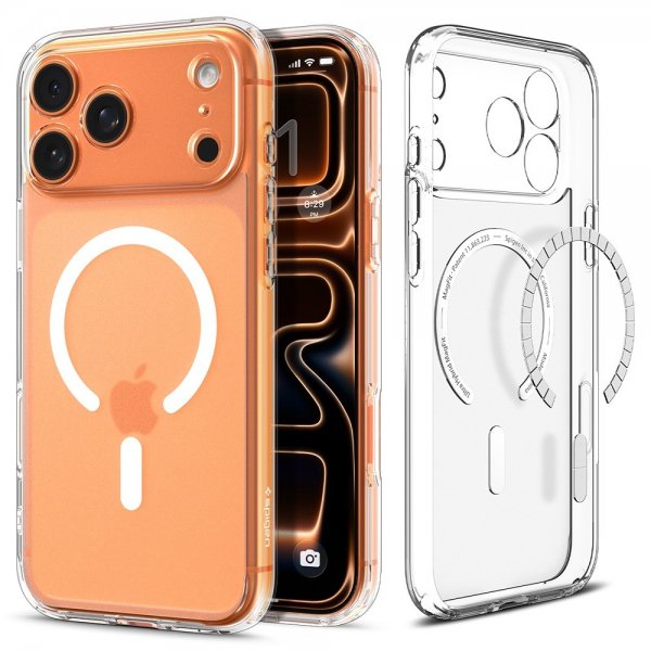 Spigen iPhone 17 Pro Max Skal Ultra Hybrid MagFit Frost White