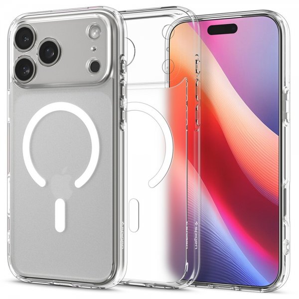 Spigen iPhone 17 Pro Max Skal Ultra Hybrid MagFit Frost White