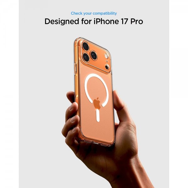 Spigen iPhone 17 Pro Max Skal Ultra Hybrid MagFit Frost White