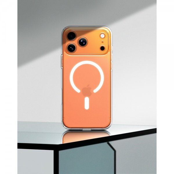 Spigen iPhone 17 Pro Max Skal Ultra Hybrid MagFit Frost White