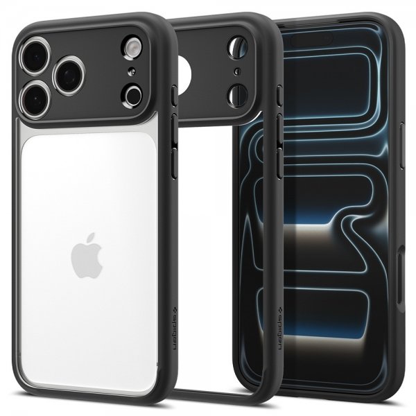 Spigen iPhone 17 Pro Max Skal Ultra Hybrid Matte Black