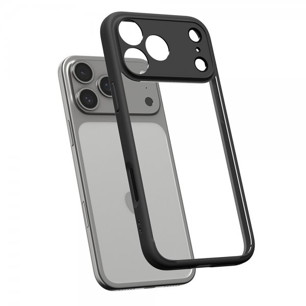 Spigen iPhone 17 Pro Max Skal Ultra Hybrid Matte Black