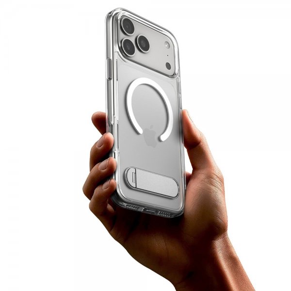 Spigen iPhone 17 Pro Max Skal Ultra Hybrid S MagFit Clear White