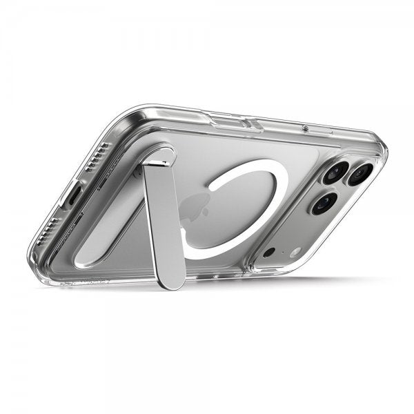 Spigen iPhone 17 Pro Max Skal Ultra Hybrid S MagFit Clear White