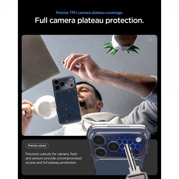 Spigen iPhone 17 Pro Max Skal Ultra Hybrid T MagFit Matte Blue