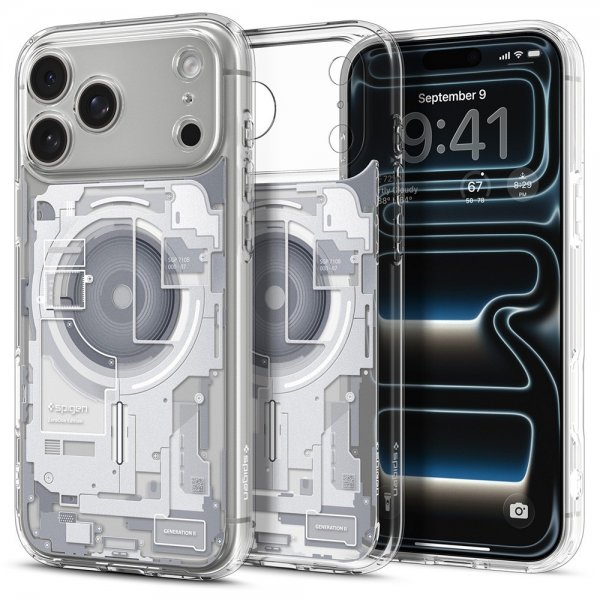 Spigen iPhone 17 Pro Max Skal Ultra Hybrid Zero One MagFit Vit