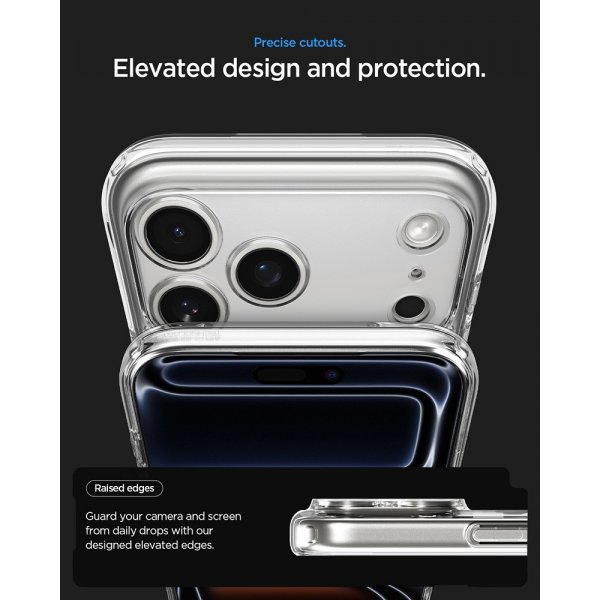 Spigen iPhone 17 Pro Max Skal Ultra Hybrid Zero One MagFit Vit