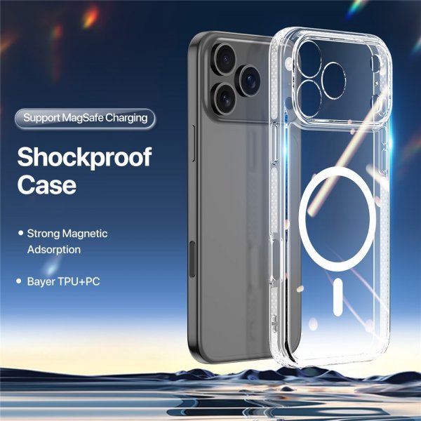 Dux Ducis iPhone 17 Pro Skal Clin Series MagSafe Transparent