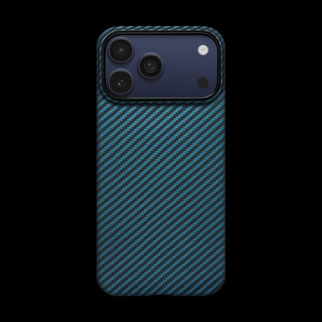 Pitaka iPhone 17 Pro Skal Edge Black/Blue Twill