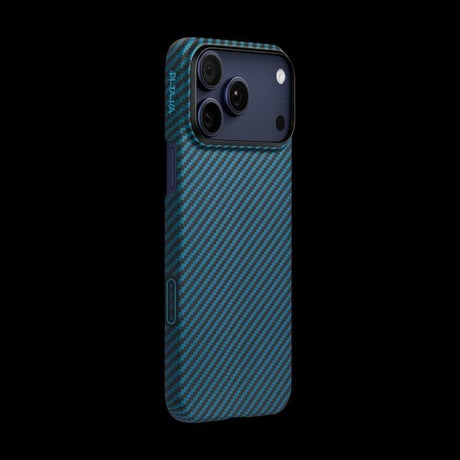 Pitaka iPhone 17 Pro Skal Edge Black/Blue Twill
