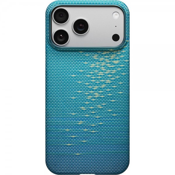 Pitaka iPhone 17 Pro Skal Edge Lucid Blue