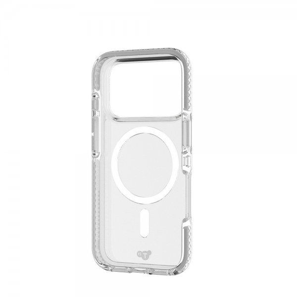 Tech21 iPhone 17 Pro Skal EvoCrystal MagSafe Metallic Silver
