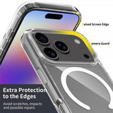 Nordic Covers iPhone 17 Pro Skal Feather Series MagSafe Transparent