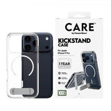 CARE by PanzerGlass iPhone 17 Pro Skal Kickstand MagSafe Transparent