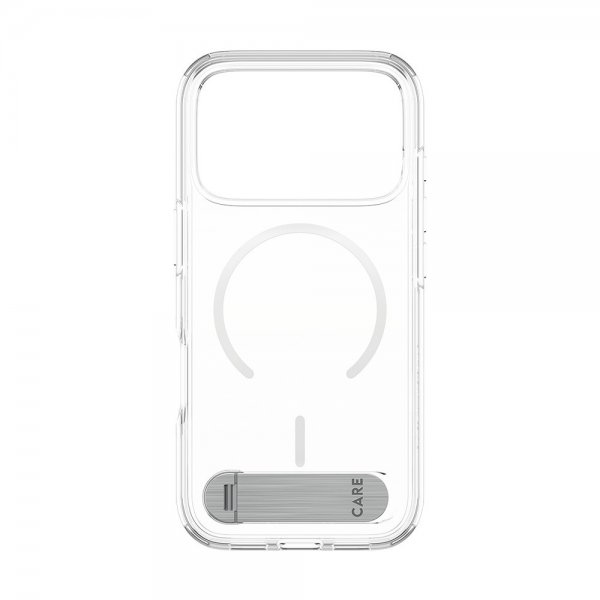 CARE by PanzerGlass iPhone 17 Pro Skal Kickstand MagSafe Transparent