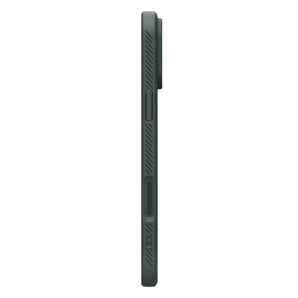 Spigen iPhone 17 Pro Skal Liquid Air Abyss Green
