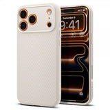 Spigen iPhone 17 Pro Skal Liquid Air Natural Titanium