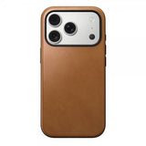 Nomad iPhone 17 Pro Skal Modern Leather Case English Tan