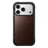Nomad iPhone 17 Pro Skal Modern Leather Case Horween Rustic Brown