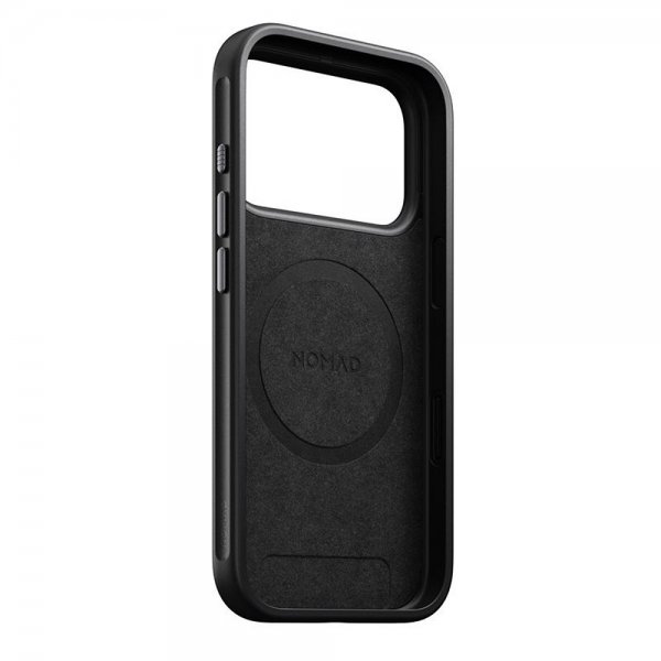 Nomad iPhone 17 Pro Skal Modern Leather Case Svart