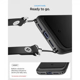 Spigen iPhone 17 Pro Skal Rugged Armor MagFit Matte Black