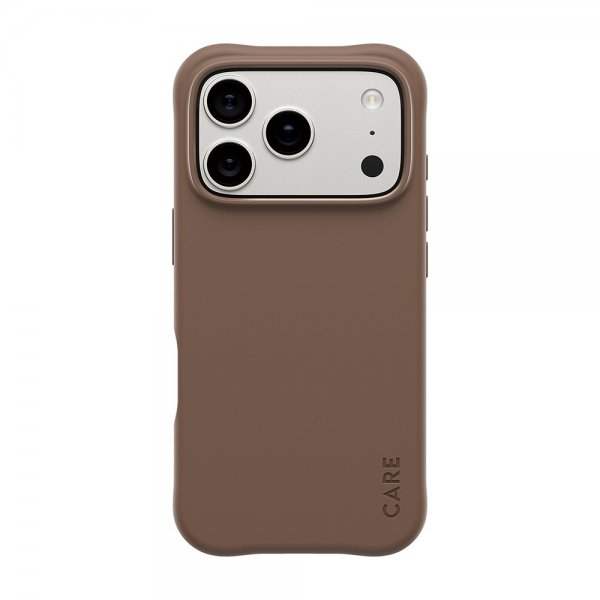 CARE by PanzerGlass iPhone 17 Pro Skal Samba MagSafe Espresso