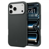 Spigen iPhone 17 Pro Skal Silicone Fit MagFit Abyss Green