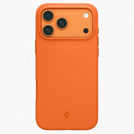 Spigen iPhone 17 Pro Skal Silicone Fit MagFit Cosmic Orange