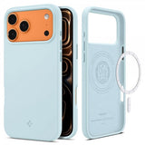 Spigen iPhone 17 Pro Skal Silicone Fit MagFit Mute Blue