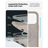 Spigen iPhone 17 Pro Skal Silicone Fit MagFit Stone