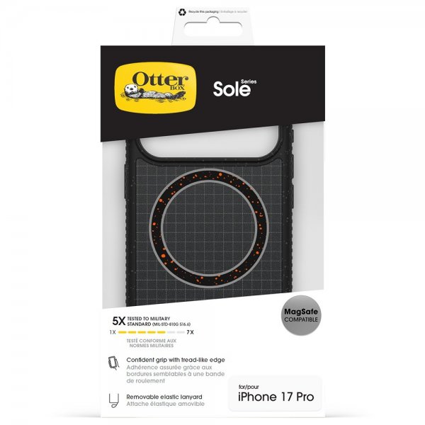 Otterbox iPhone 17 Pro Skal Sole MagSafe Svart